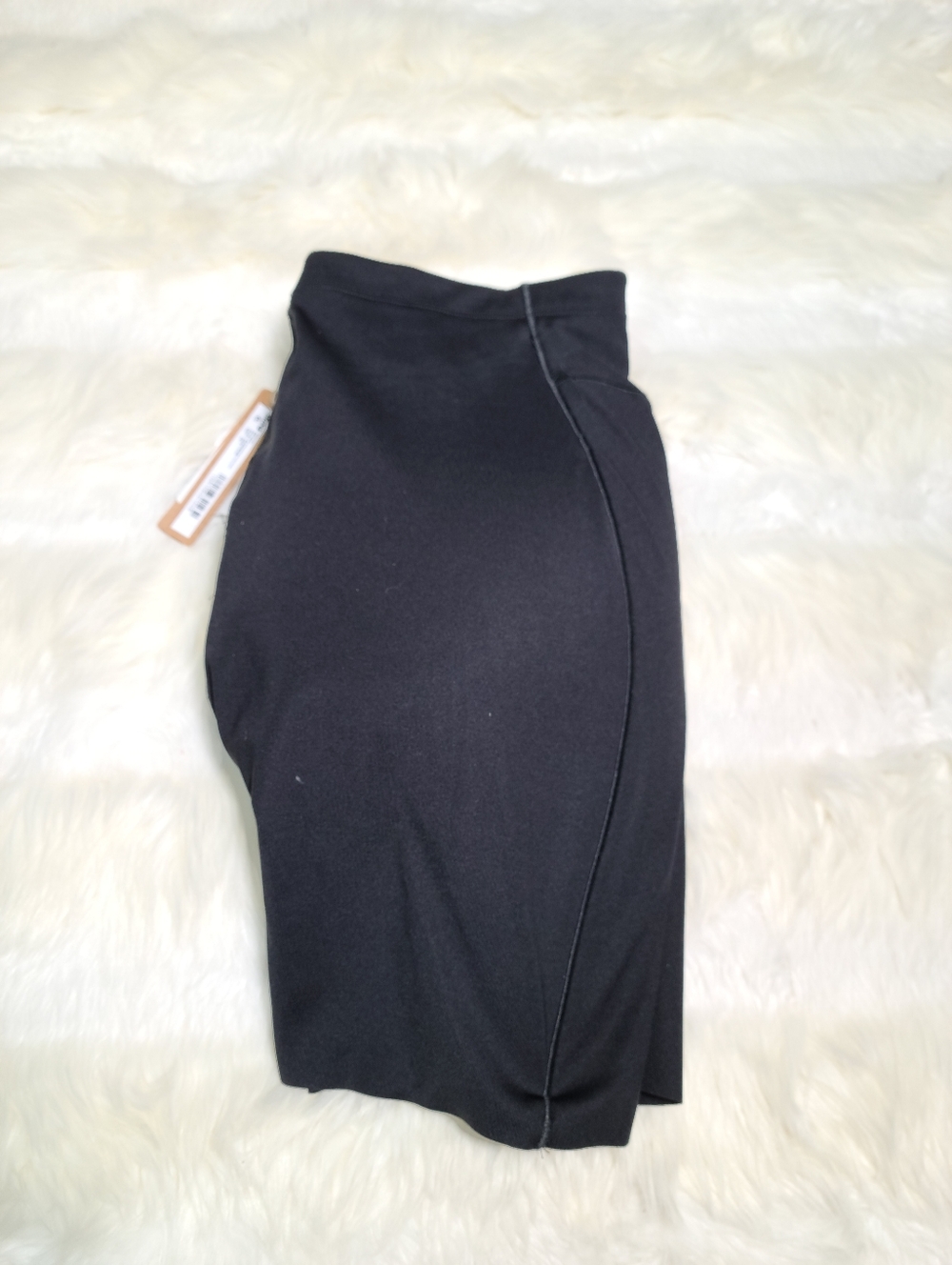 SKIMS Body Butt And Hip Enhancing Mid Thigh Short Black Onyx Women X-Small NEW - Picture 5 of 8
